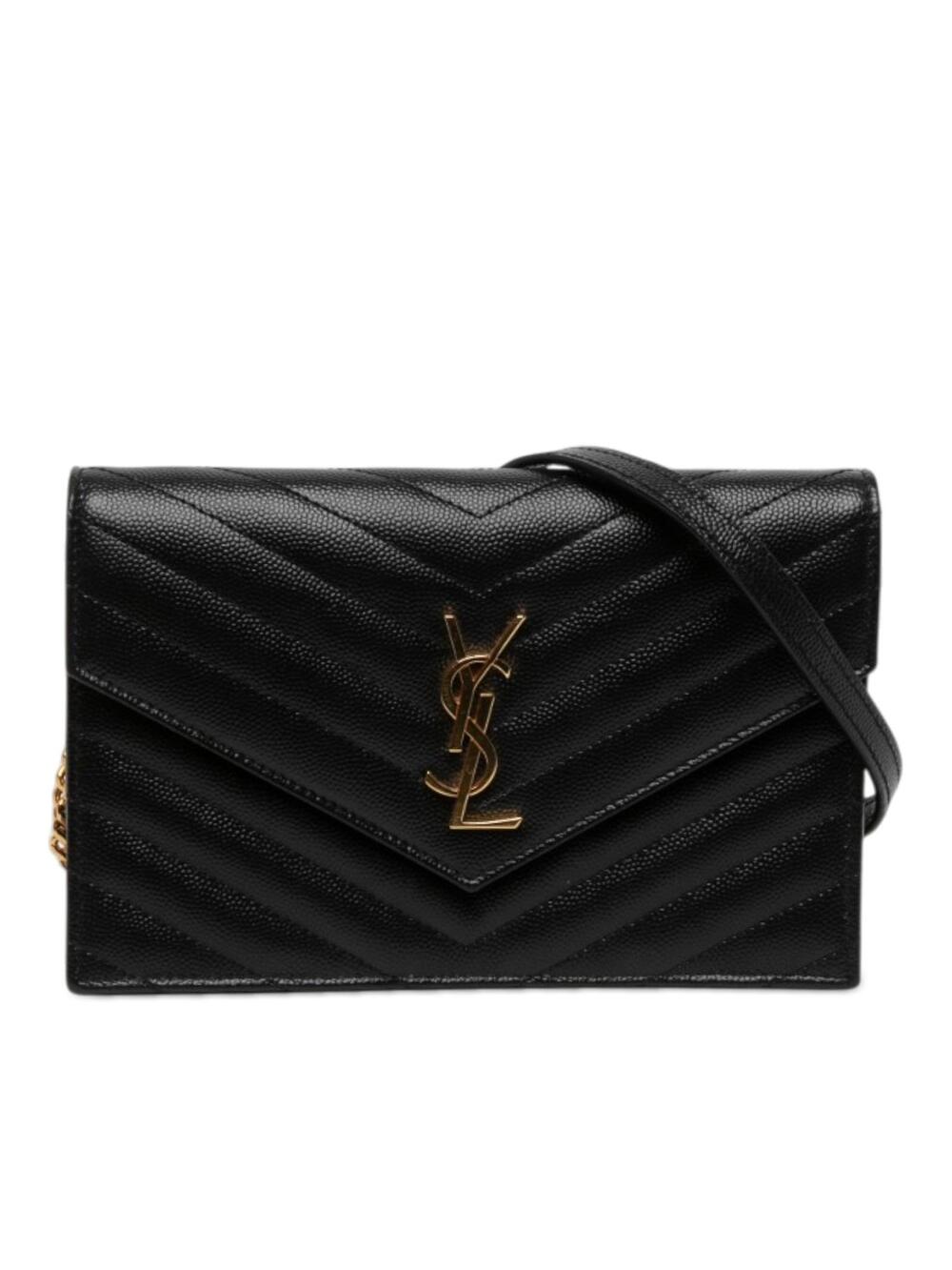 Saint Laurent Grain De Poudre Chevron #374446S10B